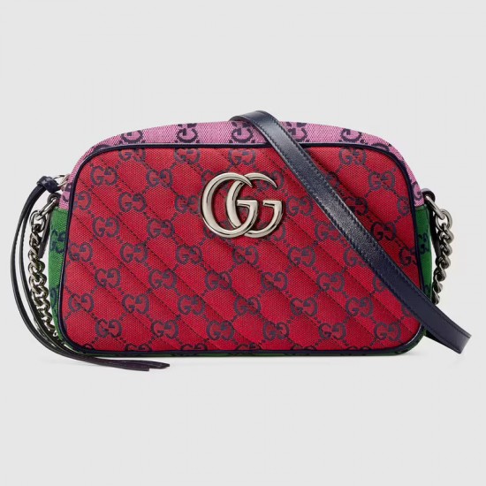 GG Marmont Multicolour small shoulder bag