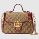 GG Marmont mini top handle bag canvas