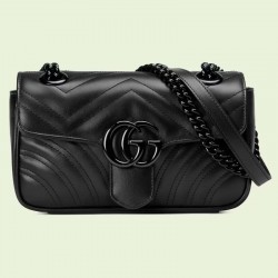 4colors GG Marmont matelassé leather