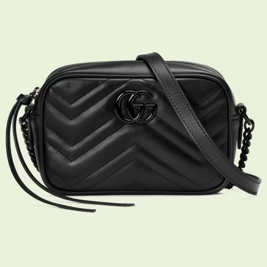 GG Marmont matelassé shoulder bag leather