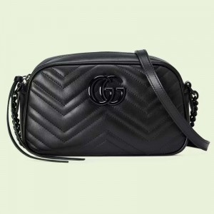 GG Marmont matelassé shoulder bag leather