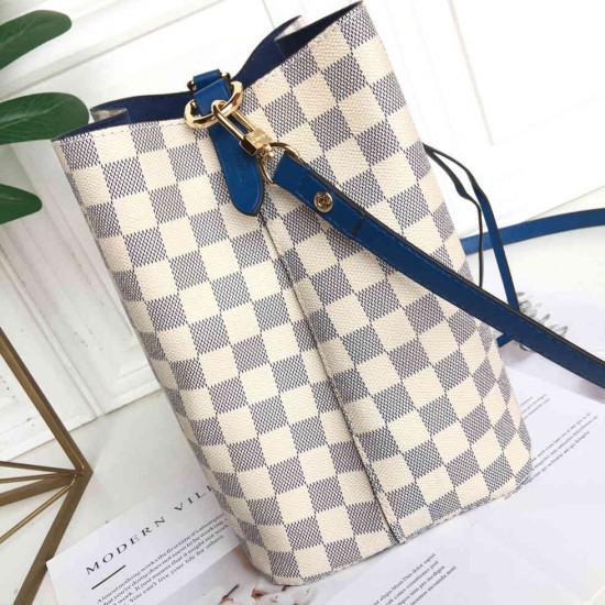 NÉONOÉ MM DAMIER AZUR