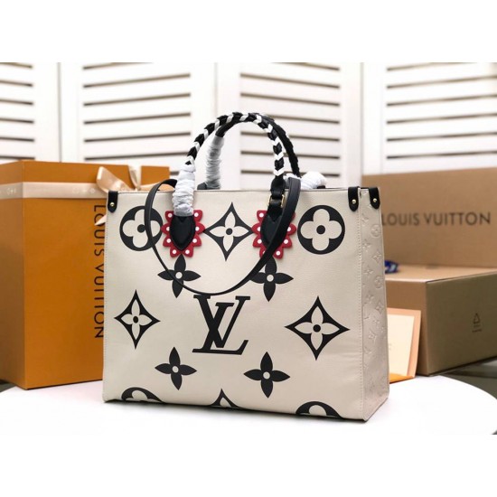 LV CRAFTY ONTHEGO GM leather