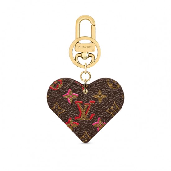 FALL IN LOVE HEART KEY HOLDER AND BAG CHARM