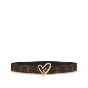 HEART 30MM REVERSIBLE BELT 