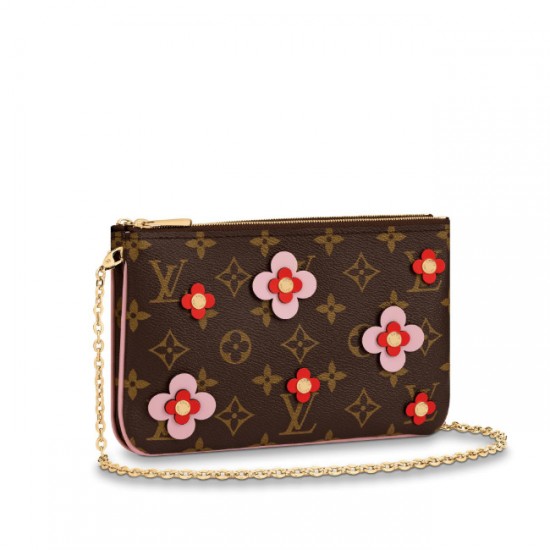 DOUBLE ZIP POCHETTE