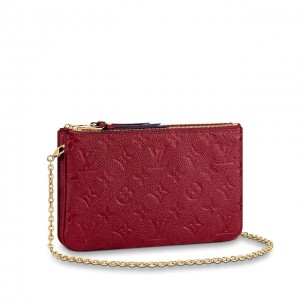 DOUBLE ZIP POCHETTE