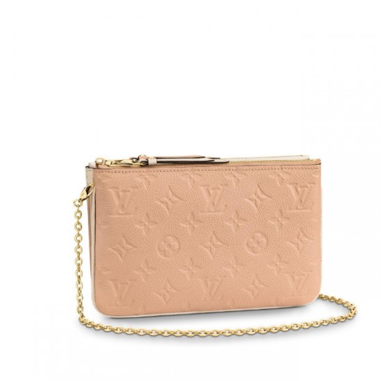 DOUBLE ZIP POCHETTE