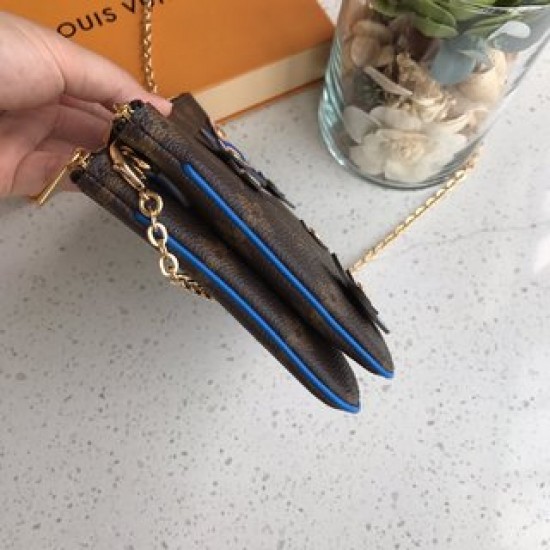 DOUBLE ZIP POCHETTE