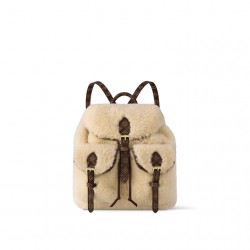 Backpack shearling