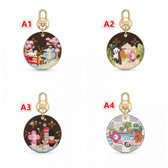 2021 XMAS BAG CHARM AND KEY HOLDER 4colors