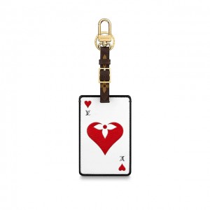 GAME ON LV CARD LUGGAGE TAG