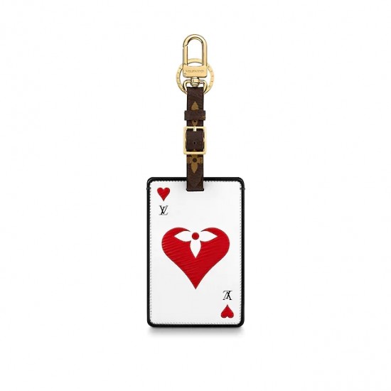 GAME ON LV CARD LUGGAGE TAG