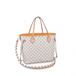 NEVERFULL MM Damier Azur