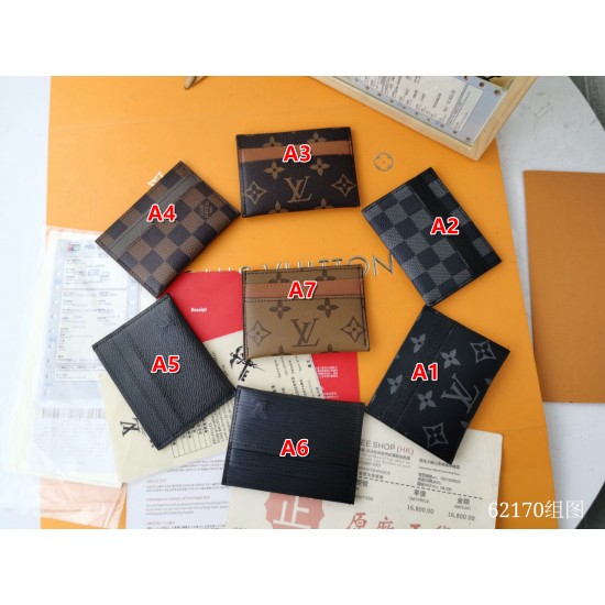 7colors DOUBLE CARD HOLDER MONOGRAM