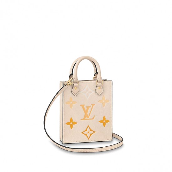 PETIT SAC PLAT CREAM/SAFFRON M80449