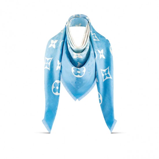 LV GRADIENT MONOGRAM SHAWL M76784