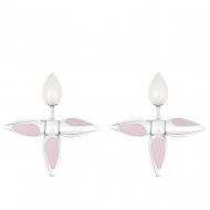 LOUISETTE EARRINGS PINK M00297