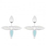 LOUISETTE EARRINGS BLUE M00298
