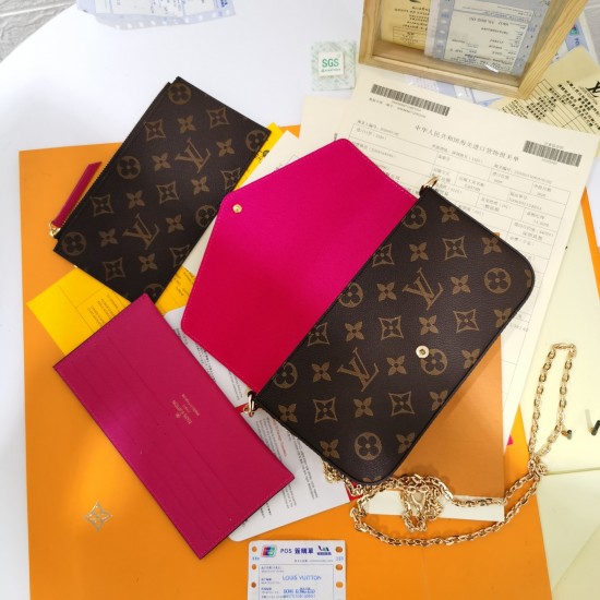 FÉLICIE POCHETTE MONOGRAM