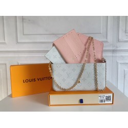 FÉLICIE POCHETTE VERNIS WHITE