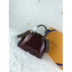 ALMA BB/PM VERNIS TOTE MIROIR