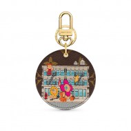 2022 ILLUSTRE XMAS PARIS BAG CHARM AND KEY HOLDER 4colors