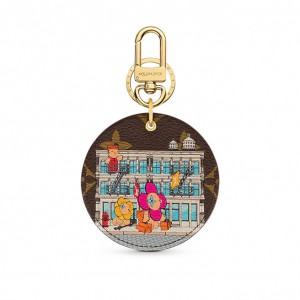 2022 ILLUSTRE XMAS PARIS BAG CHARM AND KEY HOLDER 4colors