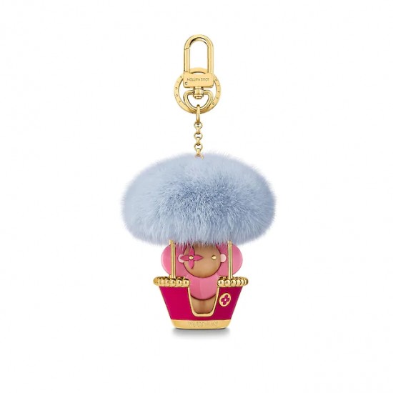 2020 VIVIENNE FUNFAIR BIGWHEEL FUR BAG CHARM AND KEY HOLDER