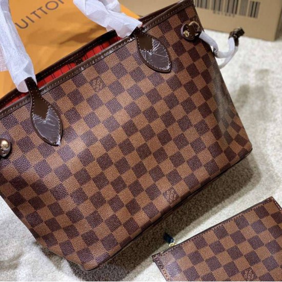 LV NEVERFULL PM Damier Ebene