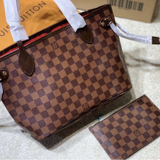 LV NEVERFULL PM Damier Ebene