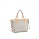 LV NEVERFULL PM Damier Azur Canvas