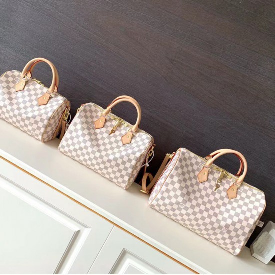 LV SPEEDY Damier Azur Canvas 25/30/35