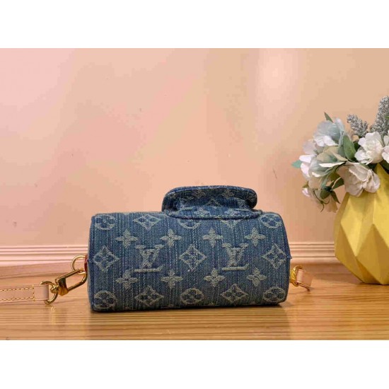 Nano Speedy Monogram Denim