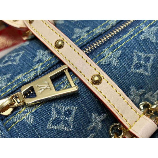 Papillon Monogram Denim