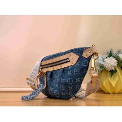 High Rise BUMBAG Monogram Denim