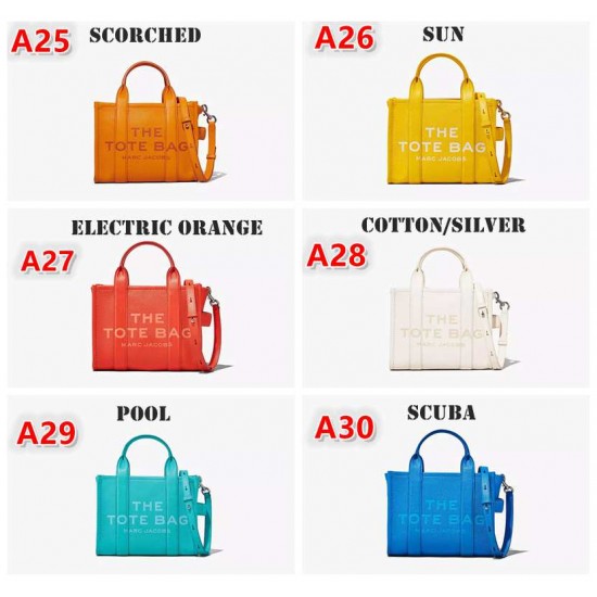 35colors THE LEATHER TOTE bag MICRO MINI MEDIUM LARGE