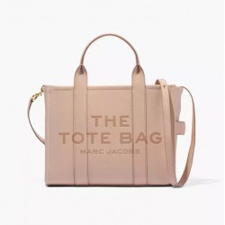 ROSE DUST THE LEATHER TOTE BAG