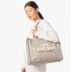 BEIGE MULTI THE CANVAS TOTE BAG