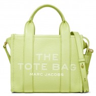 SHADOW LIME THE LEATHER TOTE BAG