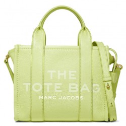 SHADOW LIME THE LEATHER TOTE BAG