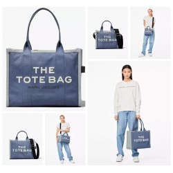 BLUE SHADOW MULTI THE CANVAS TOTE BAG