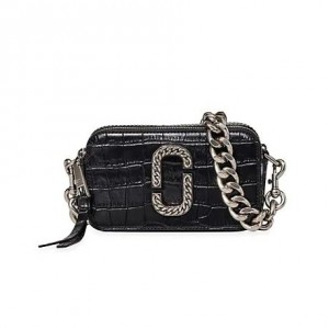 3colors The Croc Embossed Snapshot crossbody bag