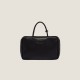 3colors Leather top-handle bag