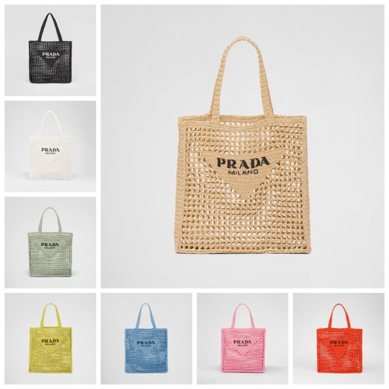 8colors Crochet tote bag