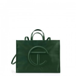 Dark Olive Shopping Bag