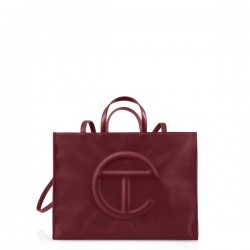 Oxblood Shopping Bag