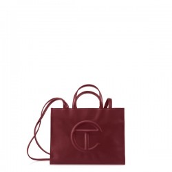 Oxblood Shopping Bag