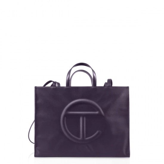 Eggplant Shopping Bag