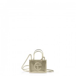 Gold Shopping Bag